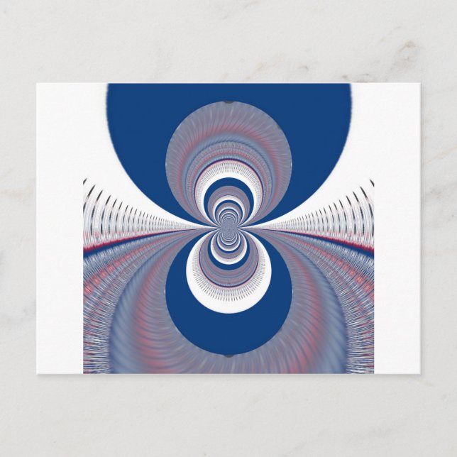 Carte Postale Demi bleu (Devant)