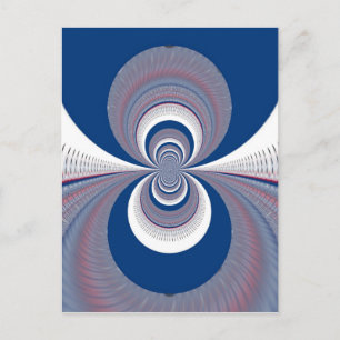 Carte Postale Demi bleu