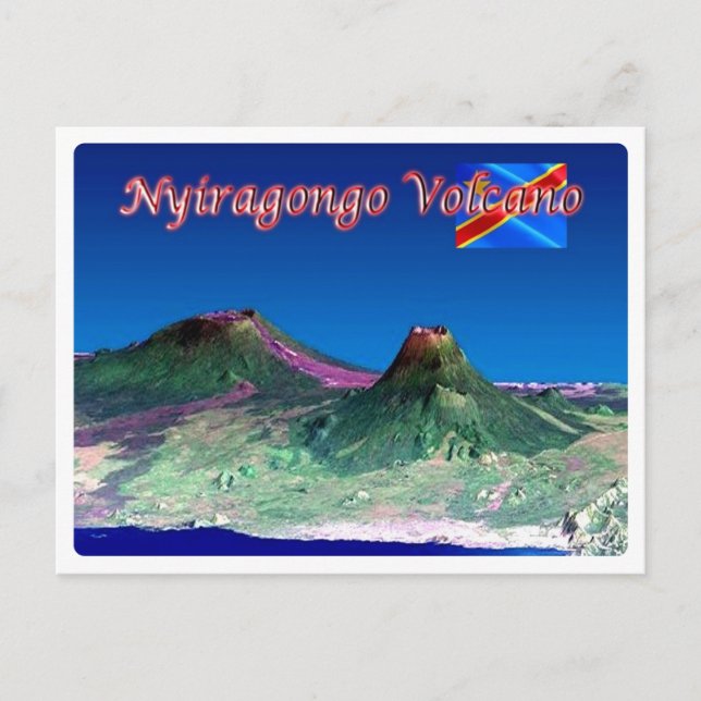Carte Postale Democratic Republic of the Congo - Nyiragongo - (Devant)