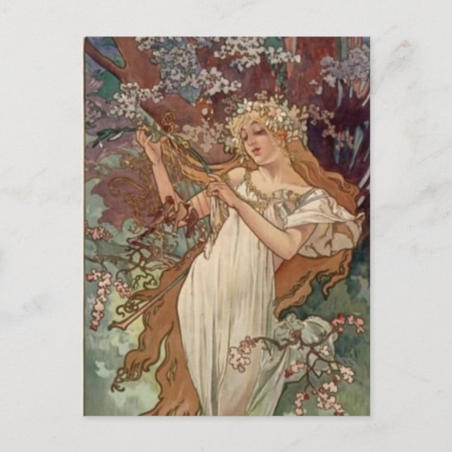 Carte Postale Demoiselle d'honneur (Devant)