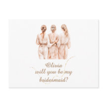 Demoiselle d'honneur champagne silhouette Proposit