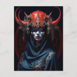 Carte Postale Demon Queen Imaginaire Art