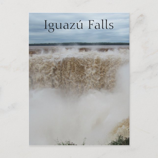 Carte Postale démons gorge iguazu chutes (Devant)