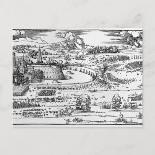 Carte Postale Démonstration de mesures défensives