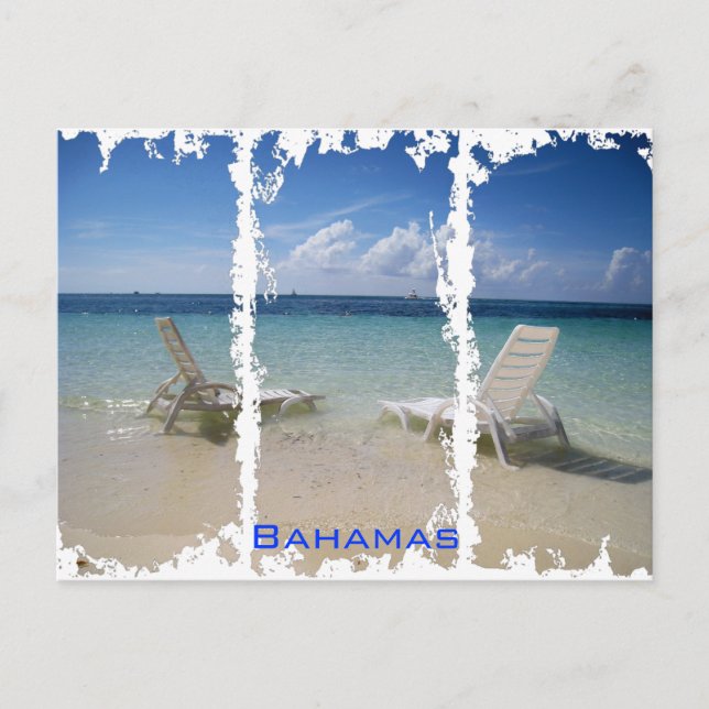 Carte postale démunie aux Bahamas (Devant)