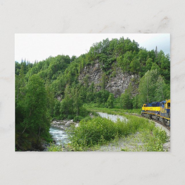 Carte Postale Denali Express Alaska Train Vacation Photographie (Devant)