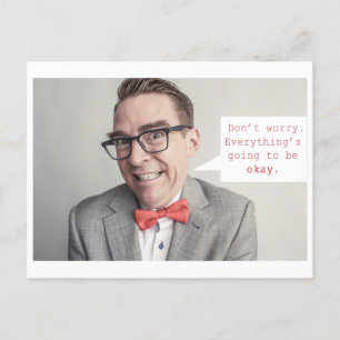 Carte postale d'encouragement