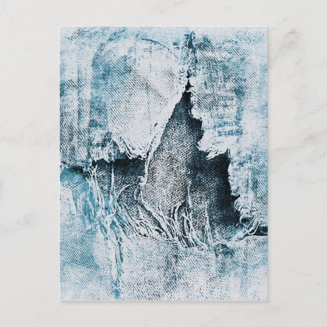Carte Postale denim grungy (Devant)