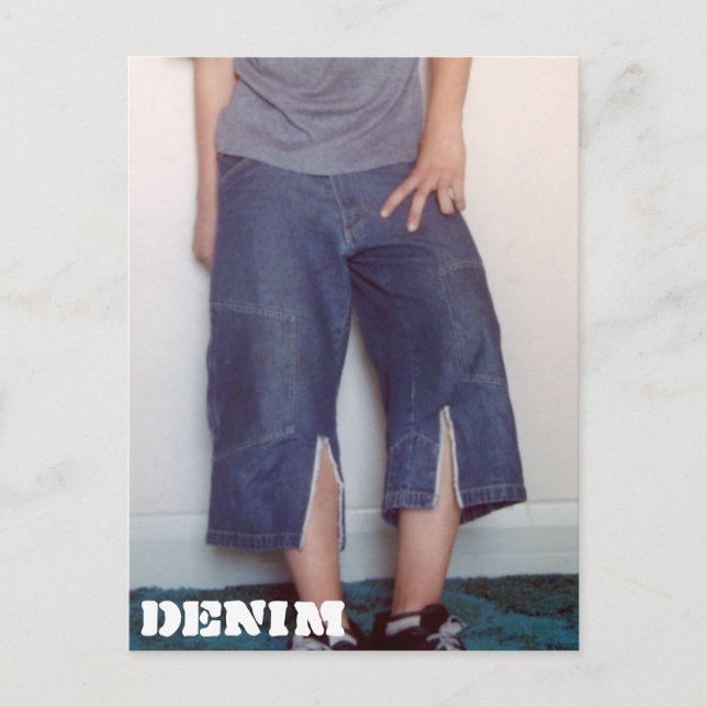 Carte postale Denim Series 11 Culottes (Devant)