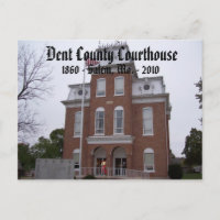 Dent County Courthouse, 1860 - Salem, Mo. ...