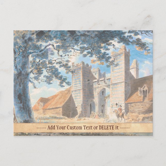 Carte Postale Dent de Lion Margate Joseph William Turner art (Devant)