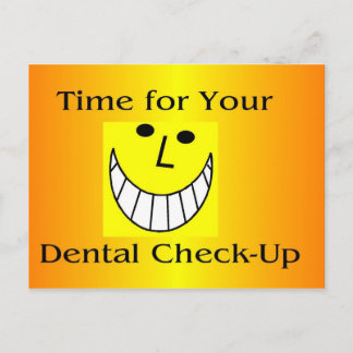 Carte postale Dental Check-Up