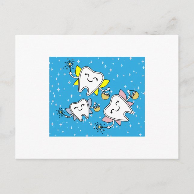 Carte Postale Dentiste de la laiterie Perdu Lait Dent (Devant)