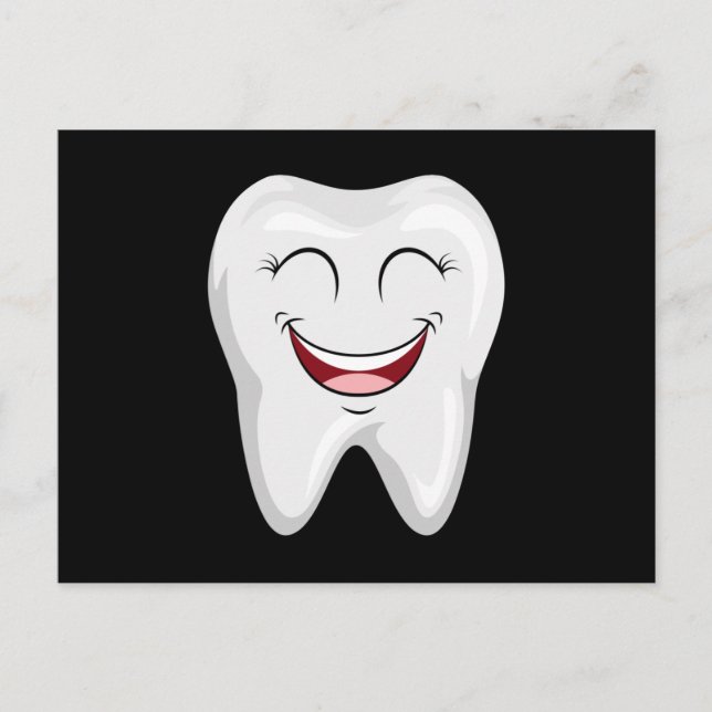 Carte Postale Dentiste Dents Dental Docteur Dentaire Dent Dos Dr (Devant)