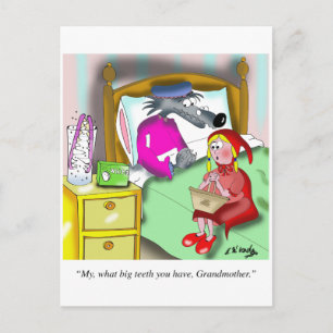 Carte Postale Denture Cartoon 9394