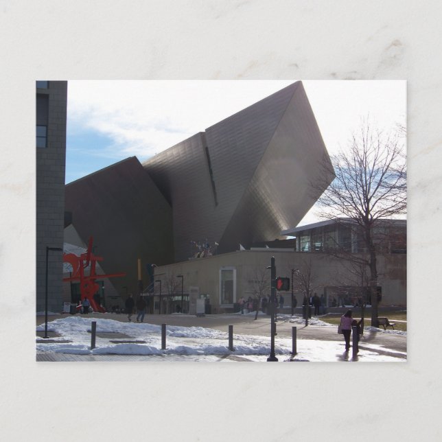 Carte Postale Denver Art Museum (Devant)