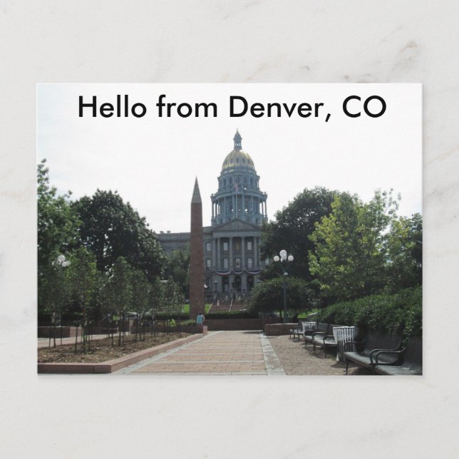Carte postale Denver Capital Building (Devant)