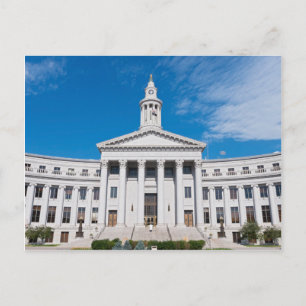 Carte Postale Denver City and County Building Entrance