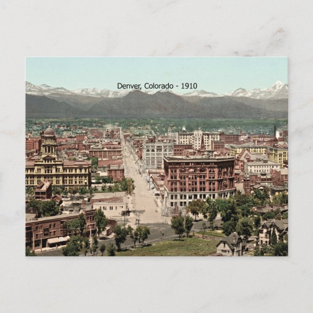 Carte Postale Denver, Colorado - 1910 (Devant)