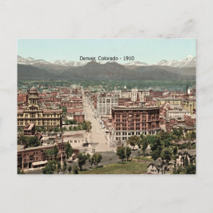Carte Postale Denver, Colorado - 1910