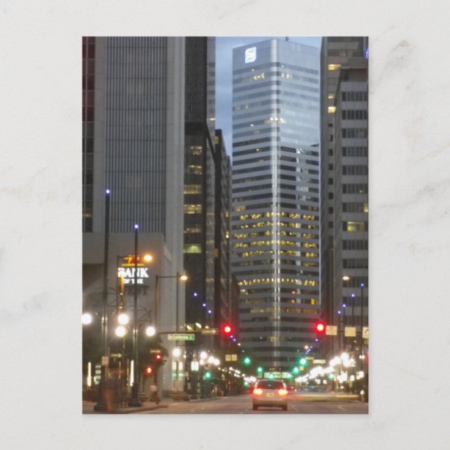 Carte Postale Denver, Colorado - A Kilomètre High City (Devant)