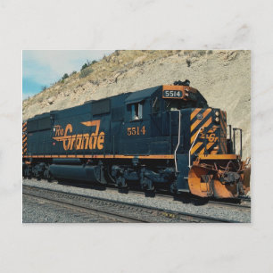 Carte Postale Denver et Rio Grande Western EMD SD-50 no 5514,