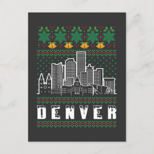 Carte Postale Denver Nevada Noël laid