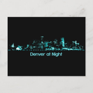 Carte Postale Denver Skyline