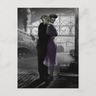 Carte Postale Départ de l'amour