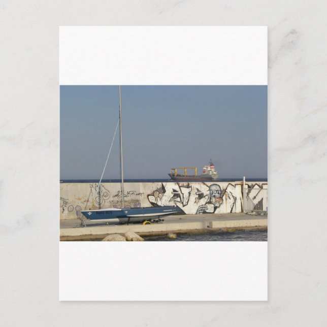 Carte Postale Départ du navire Varna (Devant)