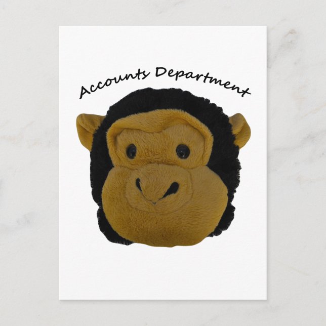 Carte Postale Département des comptes M. Trouble Funky and Funny (Devant)