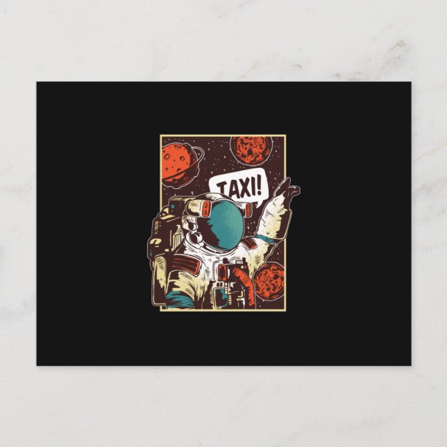 Carte Postale Déplacement spatial (Devant)