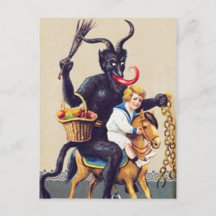 Carte postale Déplaisant Krampus
