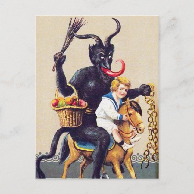 Carte postale Déplaisant Krampus (Devant)