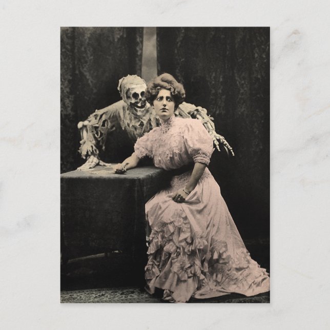 Carte postale Déplaisante vintage (Devant)