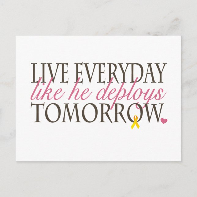 Carte Postale déploiement (Devant)