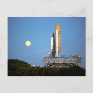 Carte Postale Déploiement de la navette spatiale Atlantis STS-86