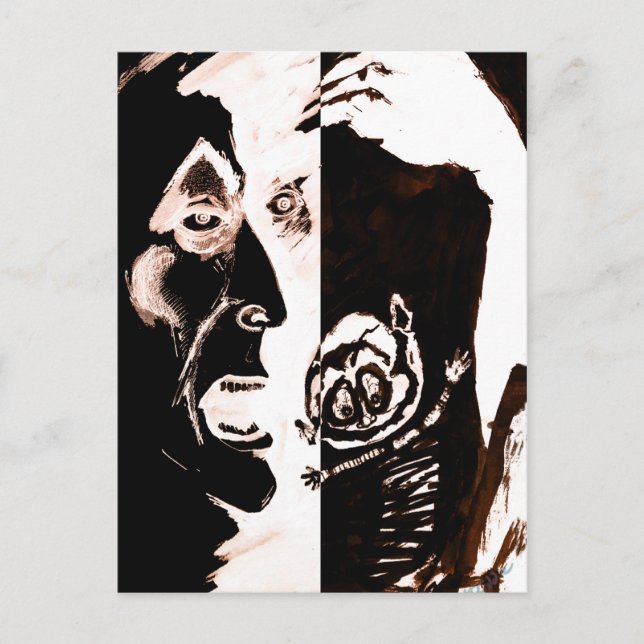 Carte Postale Dépression maniaque (Devant)