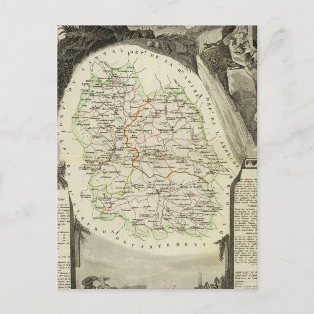 Carte Postale Dept Any Lozere (Devant)