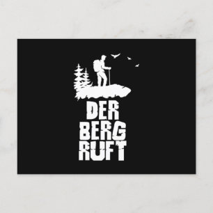 Carte Postale Der Berg Ruft Mountains Nature Hiker Randonnée Cad