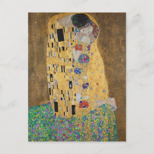 Carte Postale Der Kuss (Liebespaar) Le baiser (amants) 1908