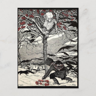 Carte postale Der Tod im Baum