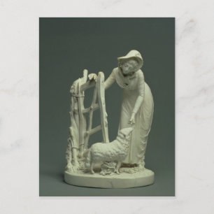 Carte Postale Derby, berger, 1790