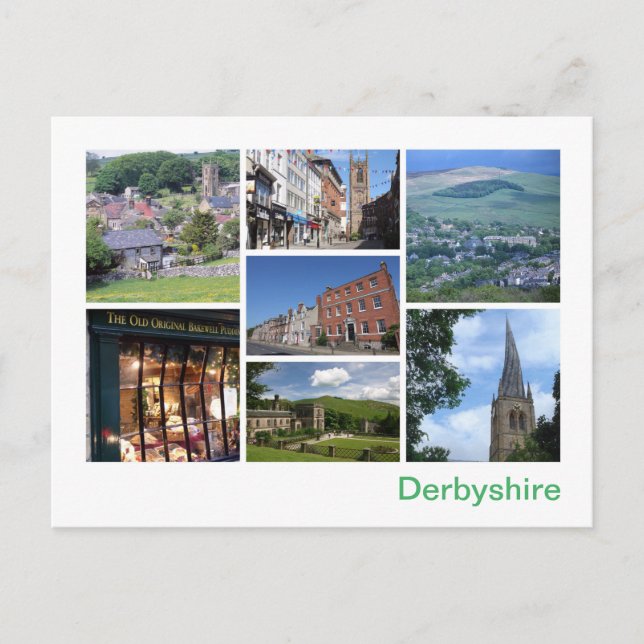 Carte Postale Derbyshire 2 (Devant)