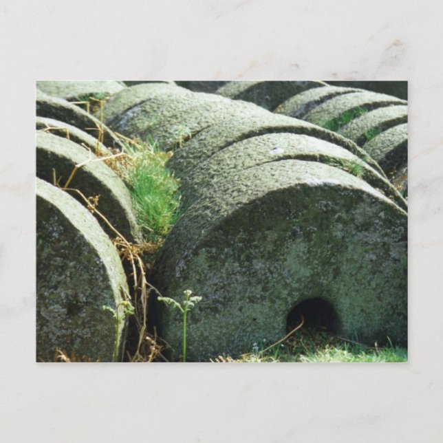 CARTE POSTALE DERBYSHIRE MILLSTONES (Devant)