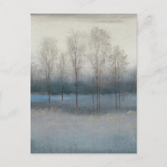 Carte Postale Dernier jour d'automne (Devant)