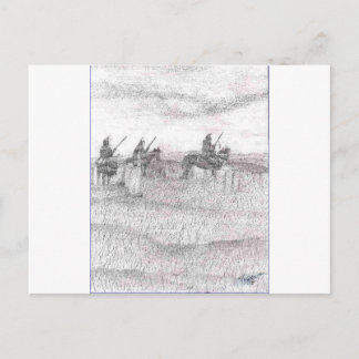 Carte Postale Dernier stand des clients