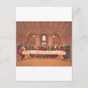 Carte Postale Dernière Cène de Jésus-Christ