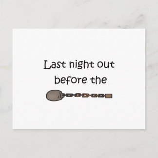 Carte Postale Dernière Nuit Dehors