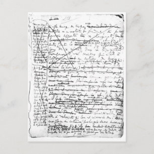 Carte Postale Dernière page de A la Recherche du Temps Perdu